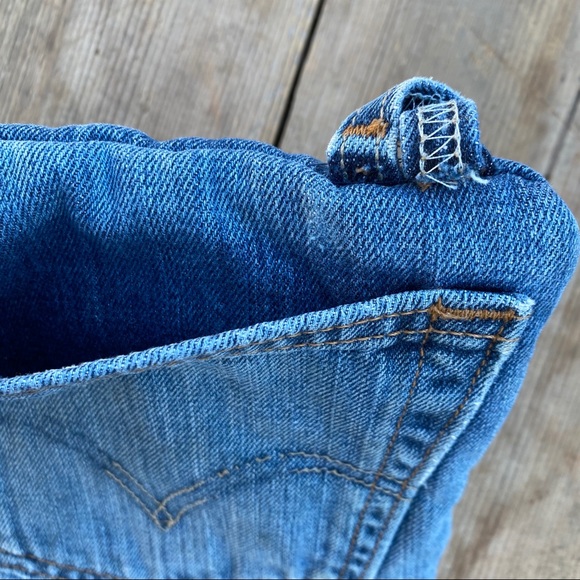 Hand Made Vintage LEVIS Pot Holder Hot Pad - Picture 4 of 5